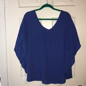 Xhiliration Blue Top